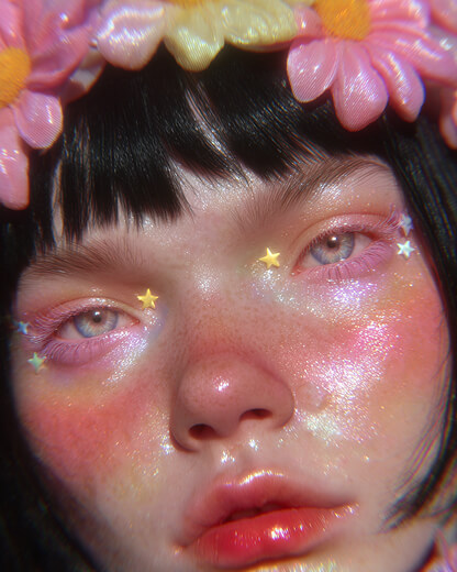 Glitter Portrait